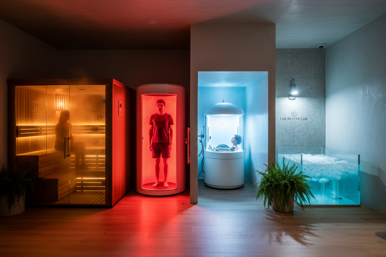 The Ultimate Home Wellness Stack: A Guide to Sauna, Cold Plunge, Red Light & HBOT