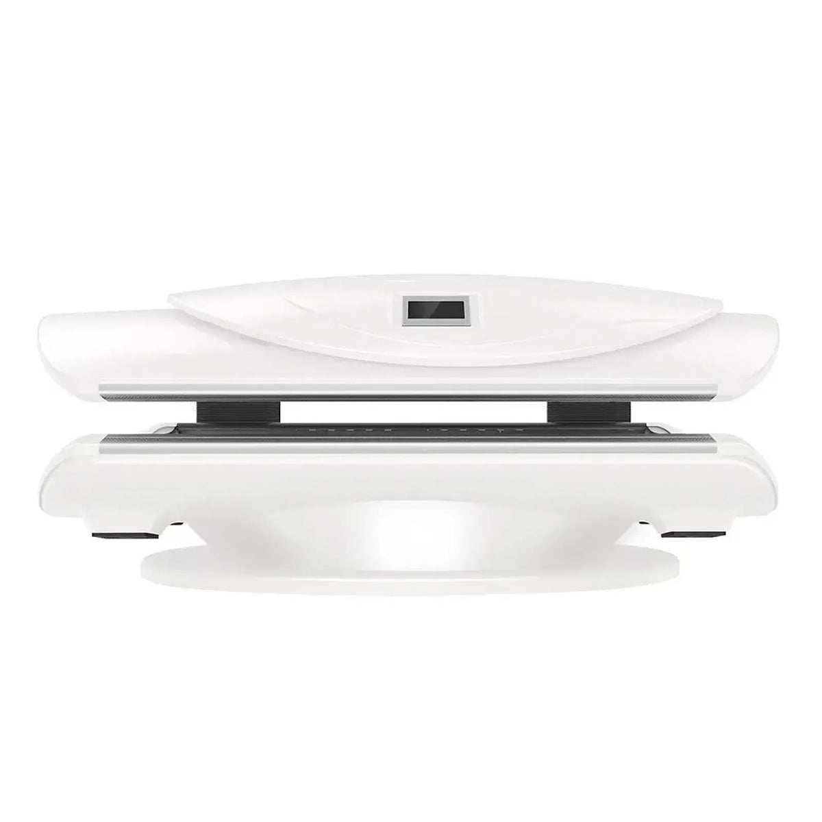 RedDot M7 Series commercial red light therapy bed in white with the canopy closed