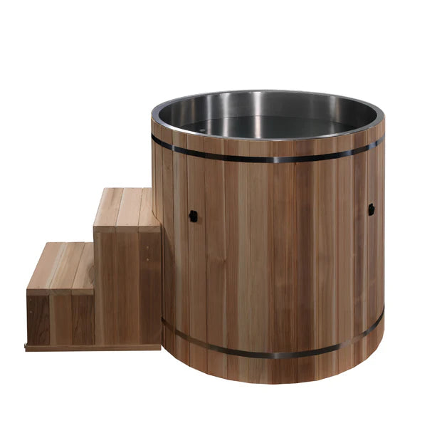 Dynamic Cold Therapy Barrel Cold Plunge – 304 Stainless Steel (Tub Only)