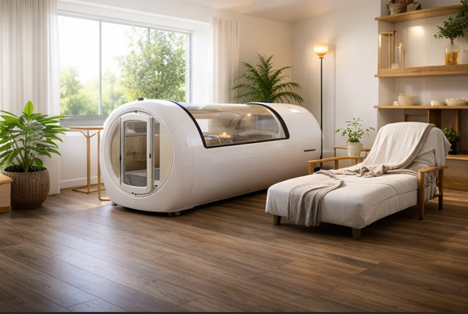 Premium Wellari lifestyle space featuring modern body conditioning and relaxation environments