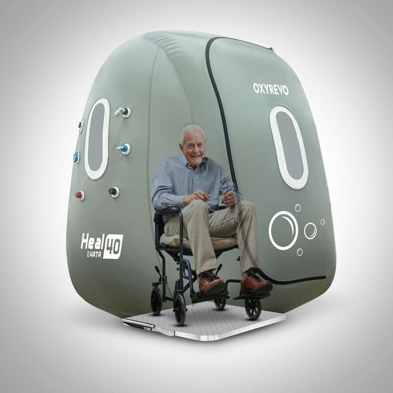 OxyRevo Soft Hyperbaric Heal 40 Wheelchair/Sitting Oxygen Chambers