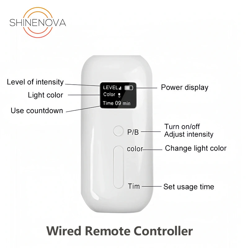 7-Color Silicone LED Light Therapy Face Mask – SNM7