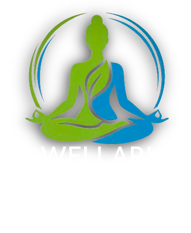 Wellari Wellness brand logo asset for luxury home fitness and lifestyle relaxation