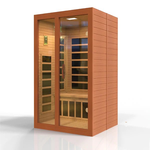 Santiago Elite 2-Person Ultra Low EMF FAR Infrared Sauna