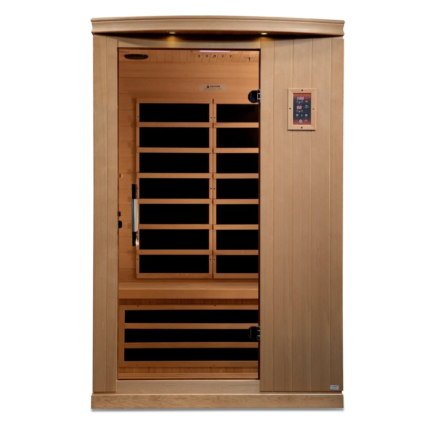 Dynamic "Venice Elite" FAR Infrared Sauna Ultra Low EMF with Hemlock Wood