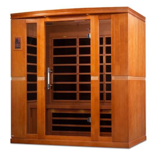 Dynamic "Bergamo Elite" Infrared Sauna Ultra Low EMF with Canadian Hemlock