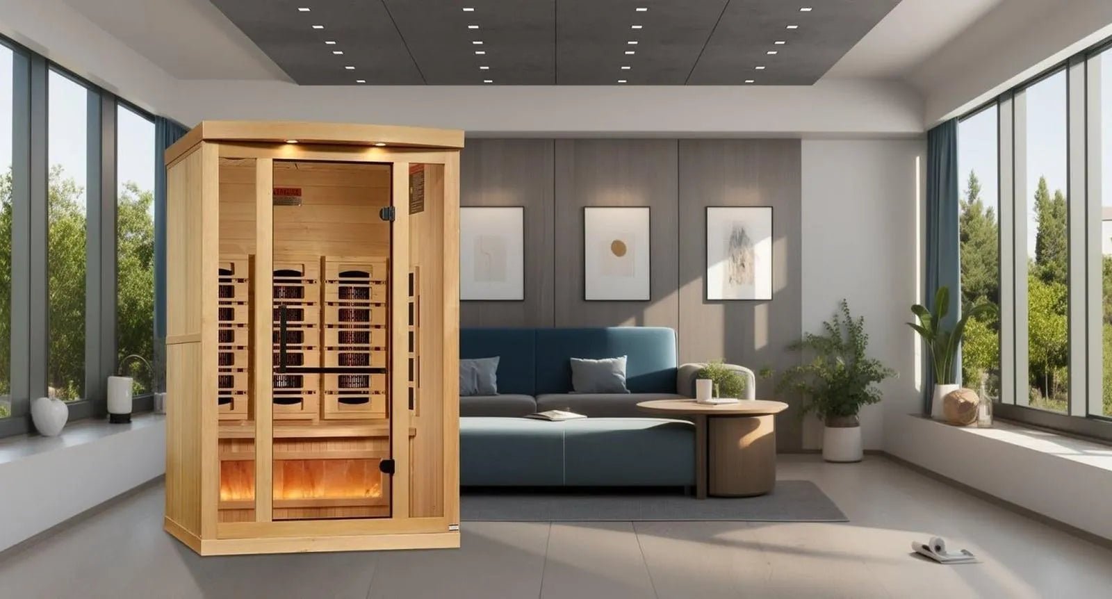 8000 Reserve 2-Person Full Spectrum Infrared Sauna by Dynamic