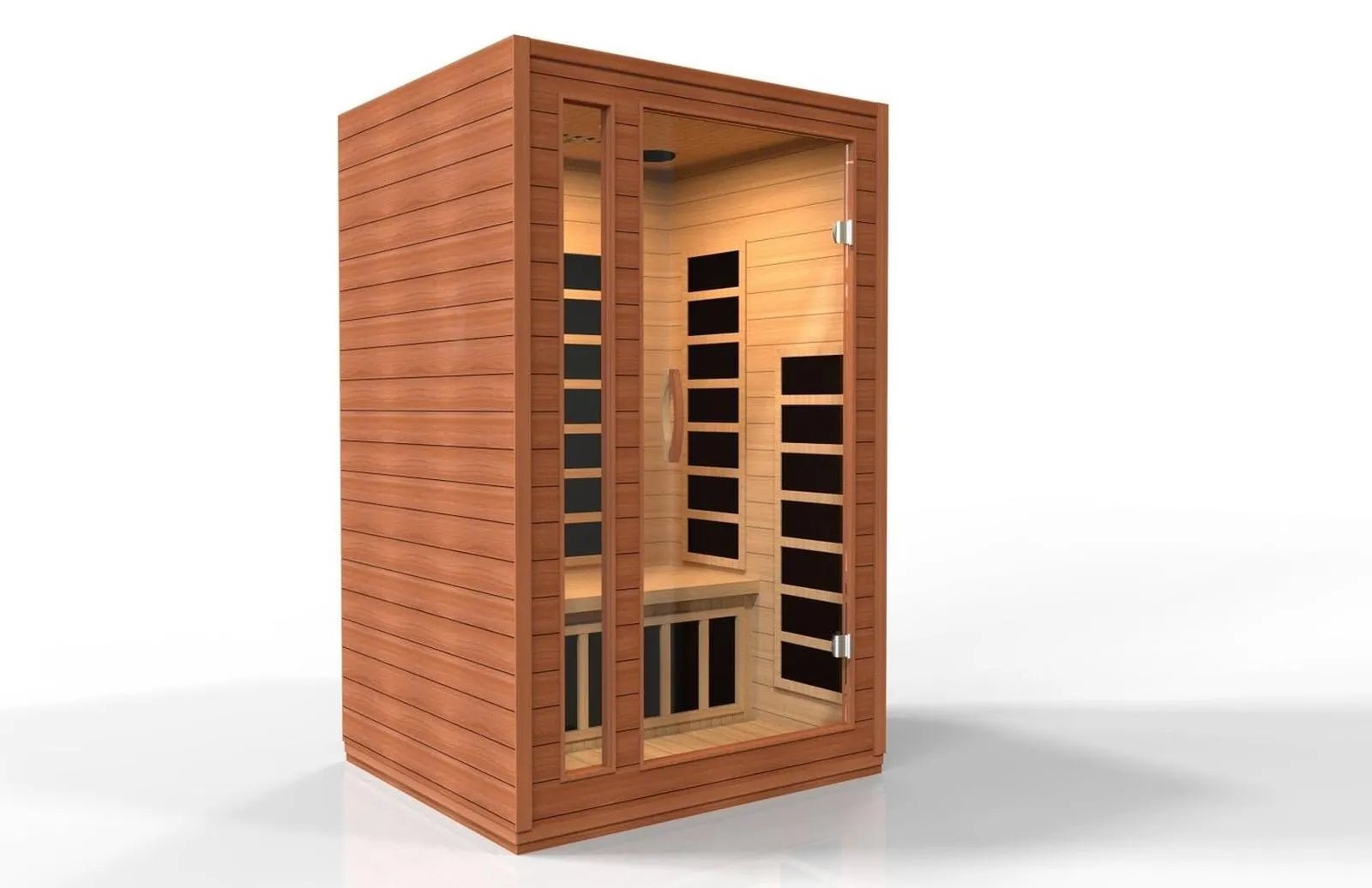 Avila Elite 1-Person Ultra Low EMF FAR Infrared Sauna by Dynamic