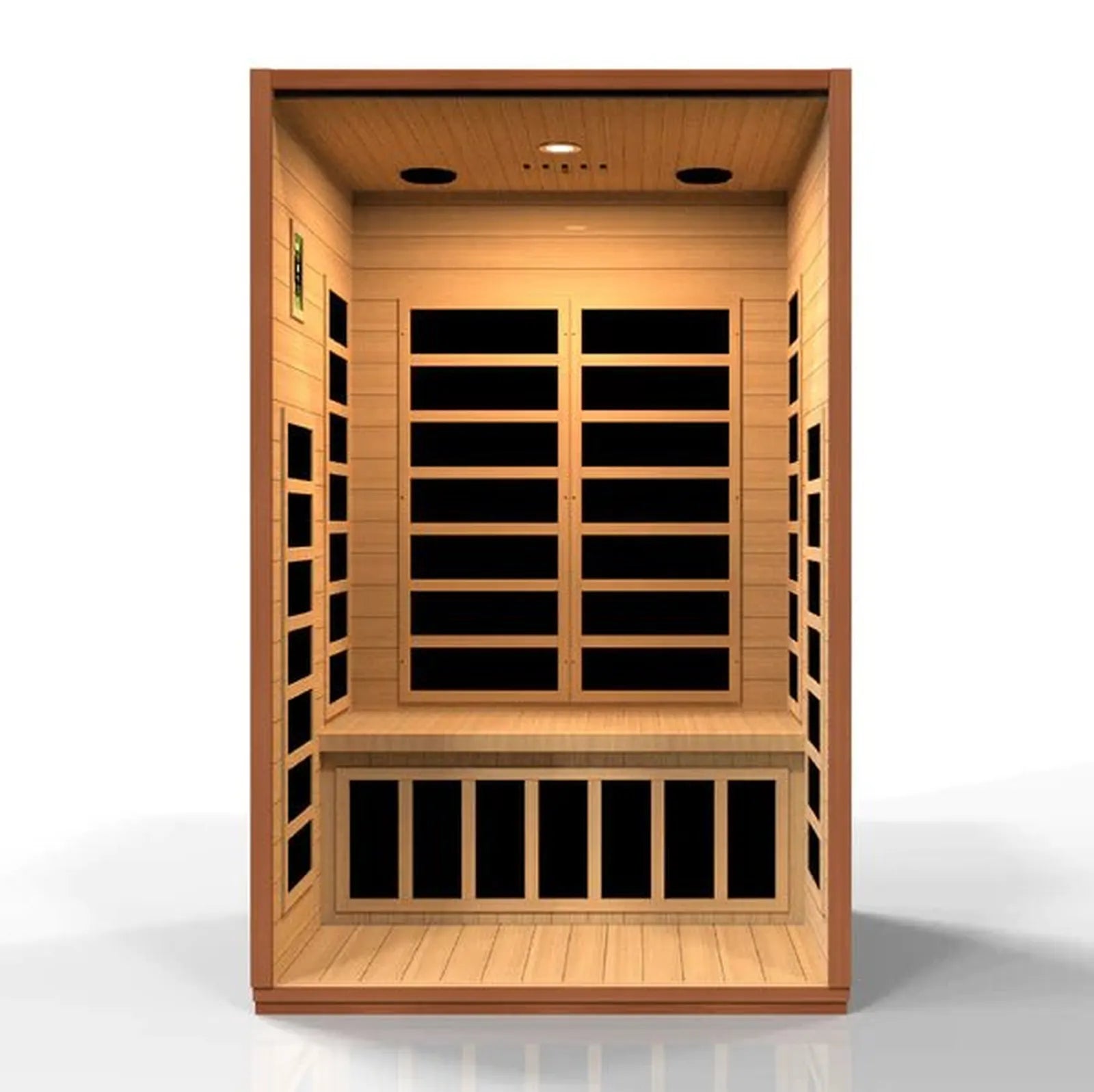 Cardoba Elite 2-Person Ultra-Low EMF Infrared Sauna by Dynamic