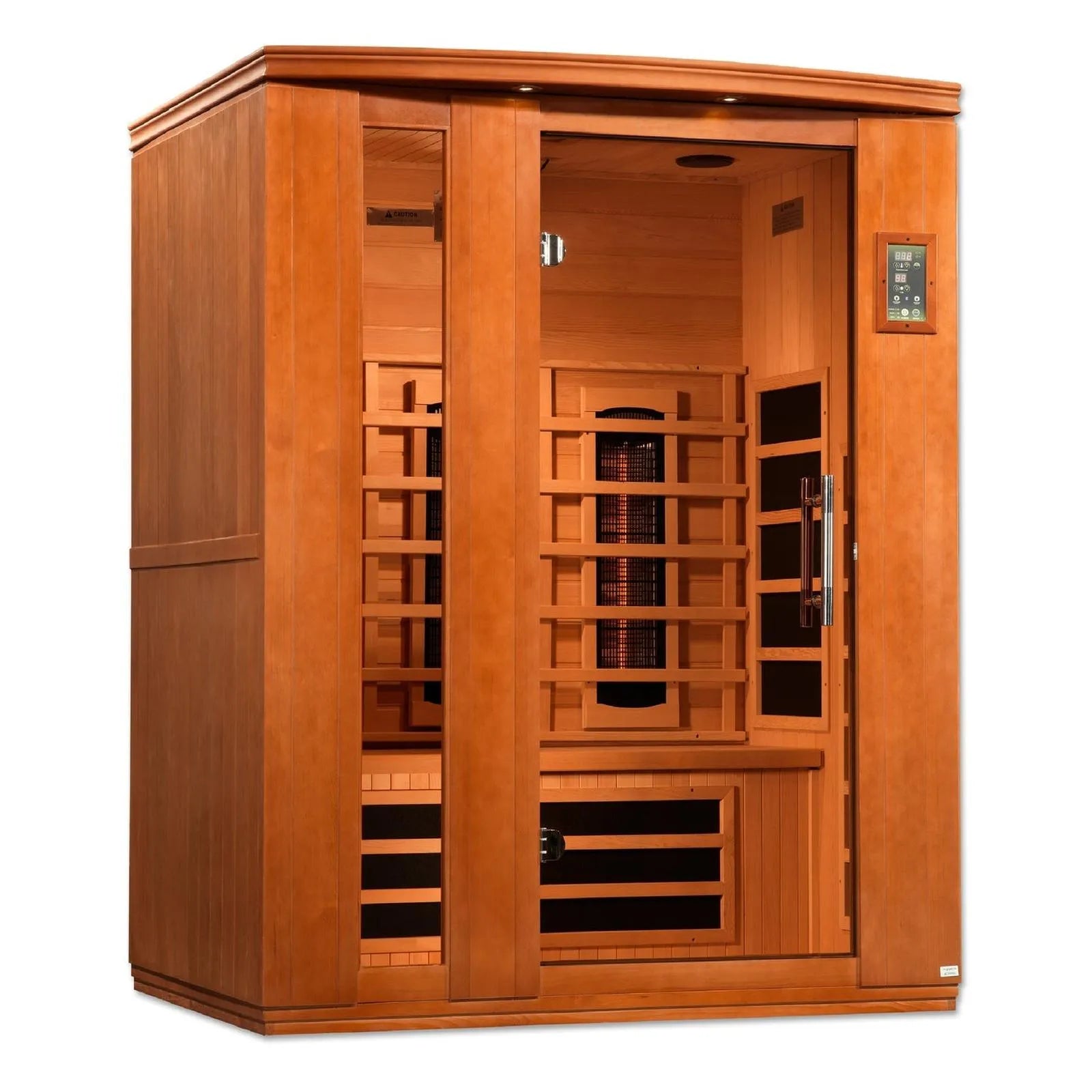 Dynamic “Lugano” 3 Person Full Spectrum IR Sauna (DYN-6336-03 FS) by Dynamic