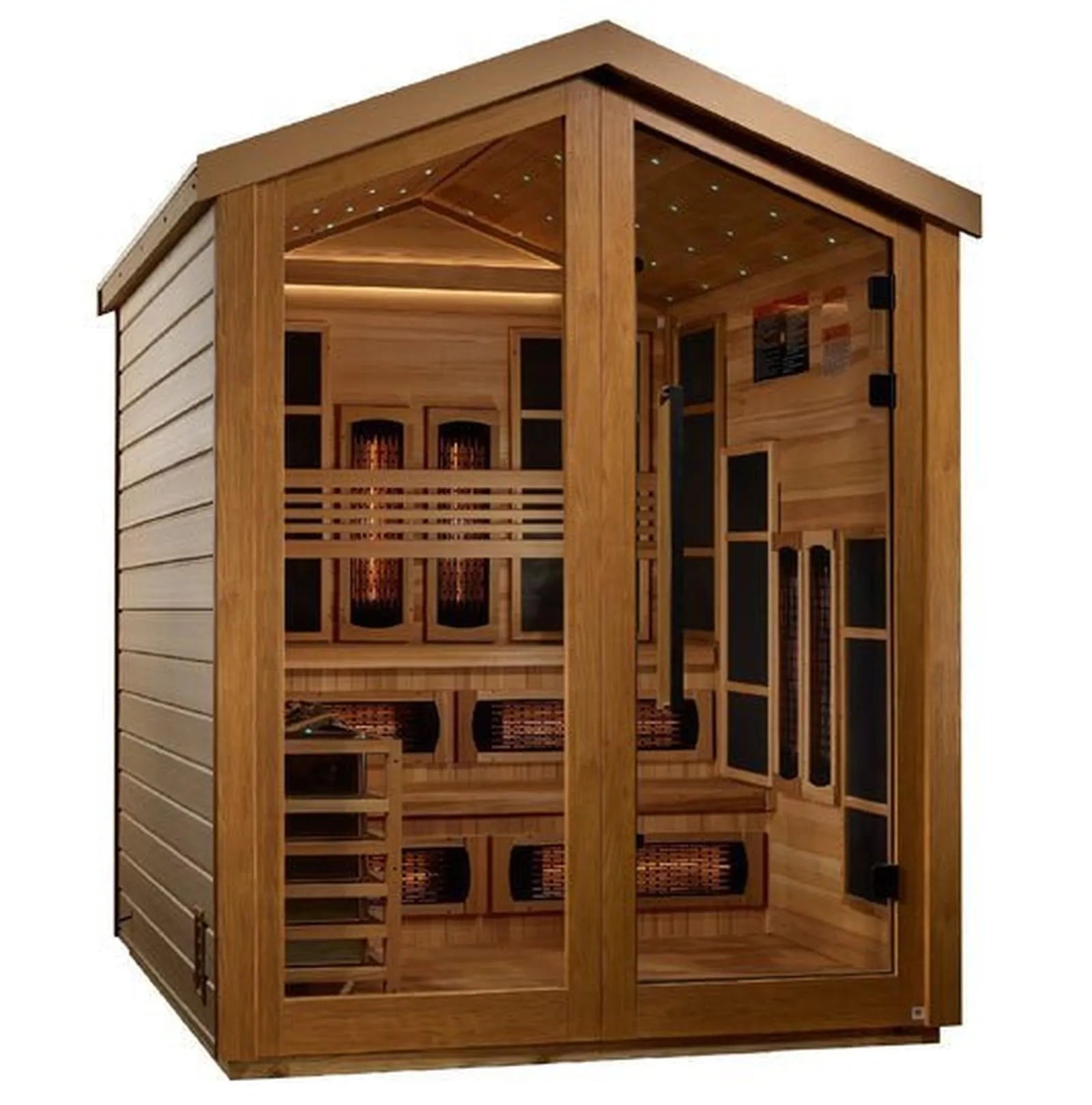 Kaskinen 6-Person Outdoor Hybrid Sauna by Dynamic