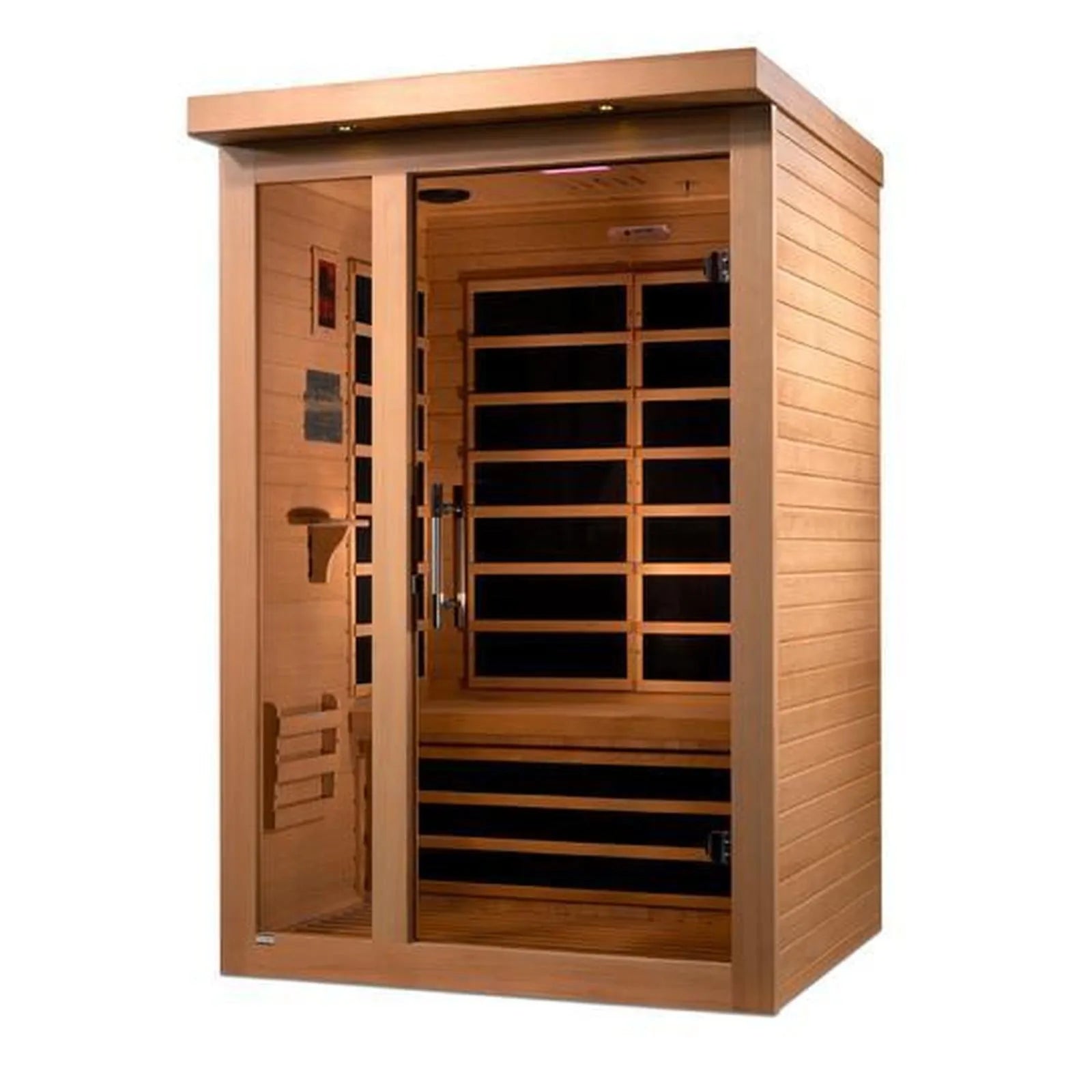 Llumeneres 2-Person Ultra Low EMF FAR Infrared Sauna by Dynamic