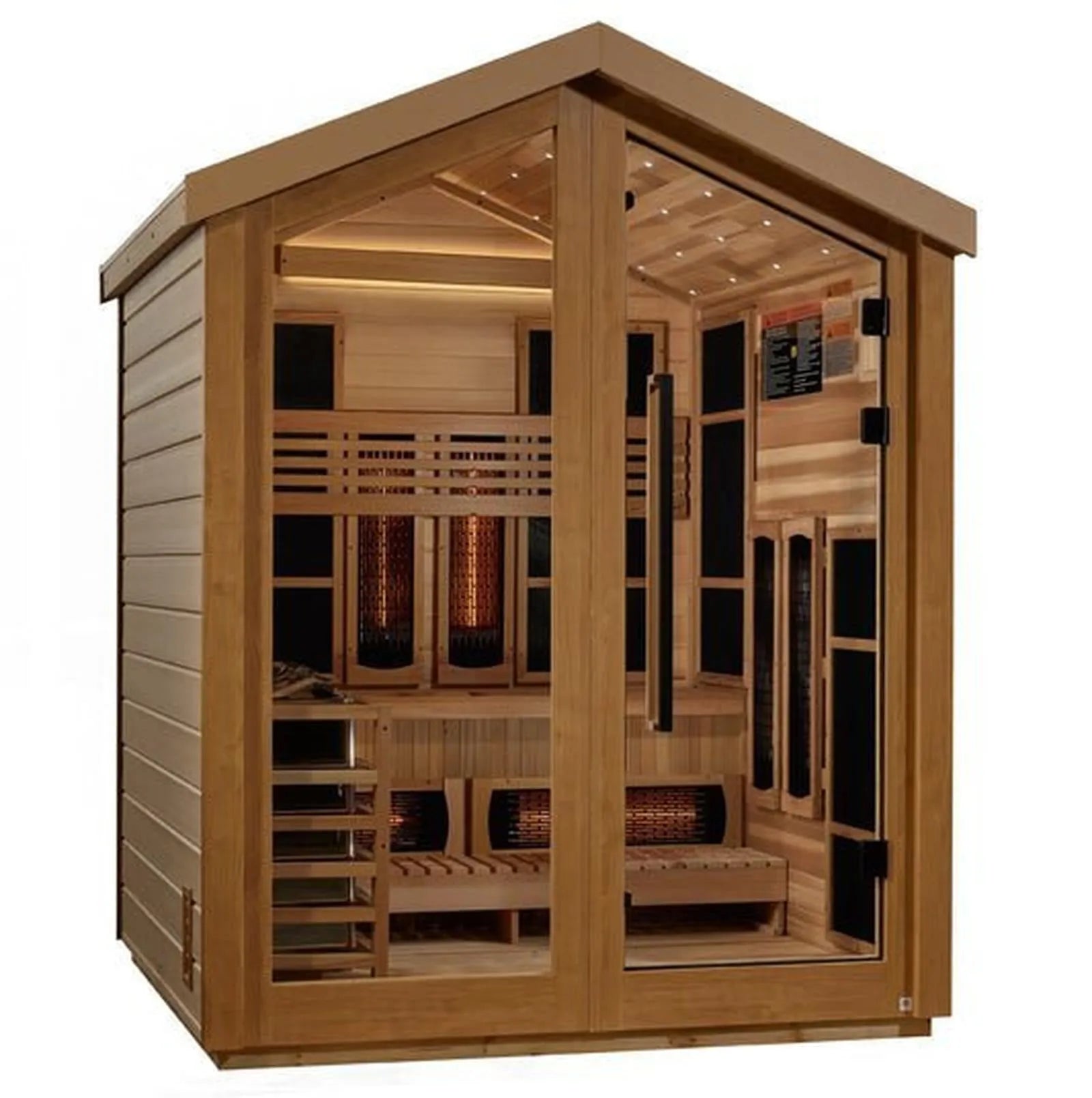 Loviisa 3-Person Outdoor Hybrid Sauna by Dynamic