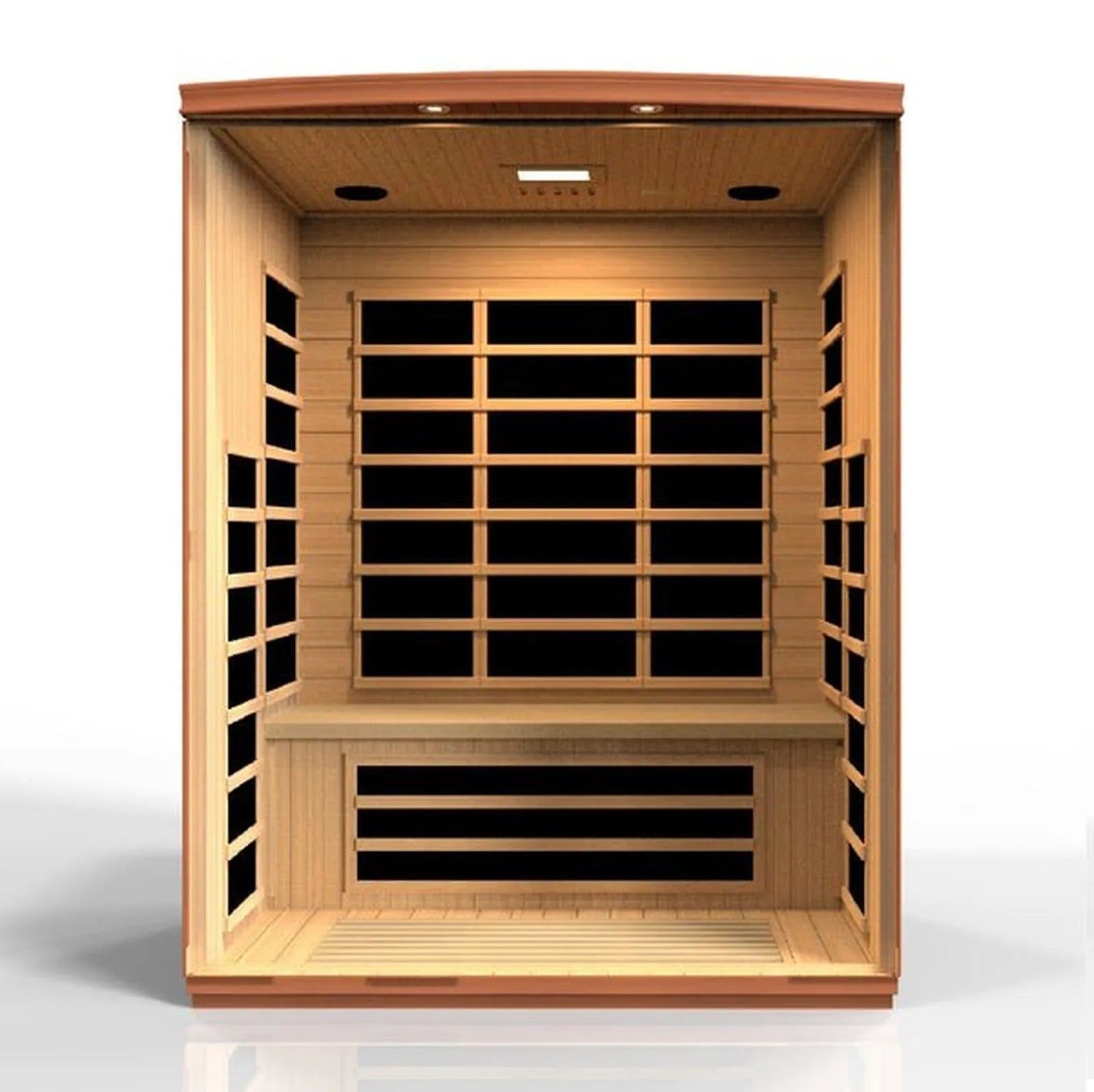 Lugano 3-Person Ultra Low EMF FAR Infrared Sauna by Dynamic