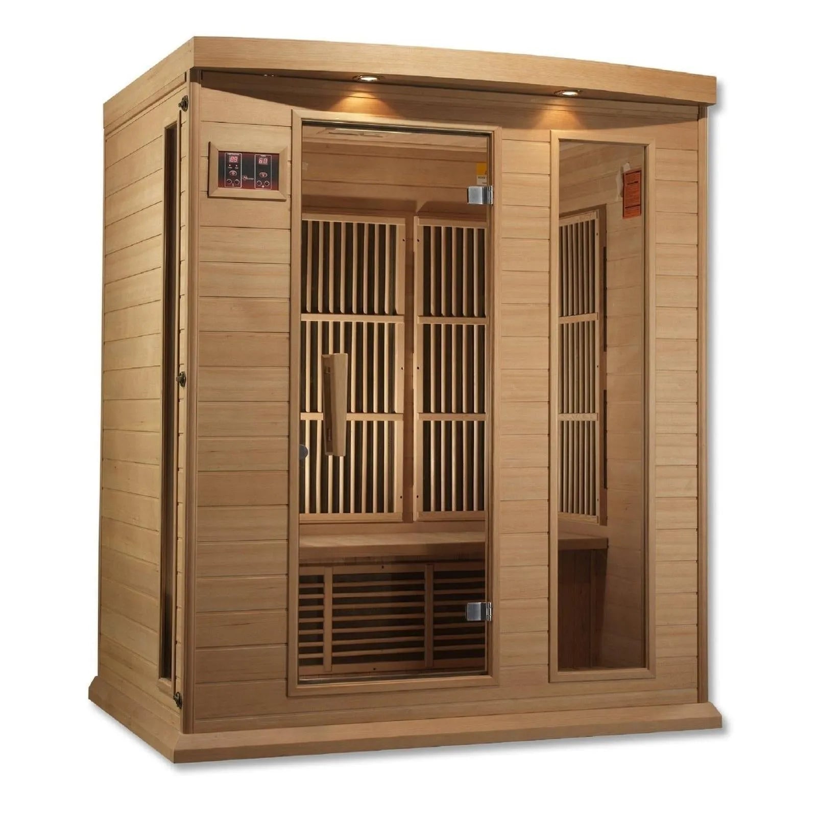 Maxxus 3-Person Near Zero EMF FAR Infrared Sauna by Dynamic