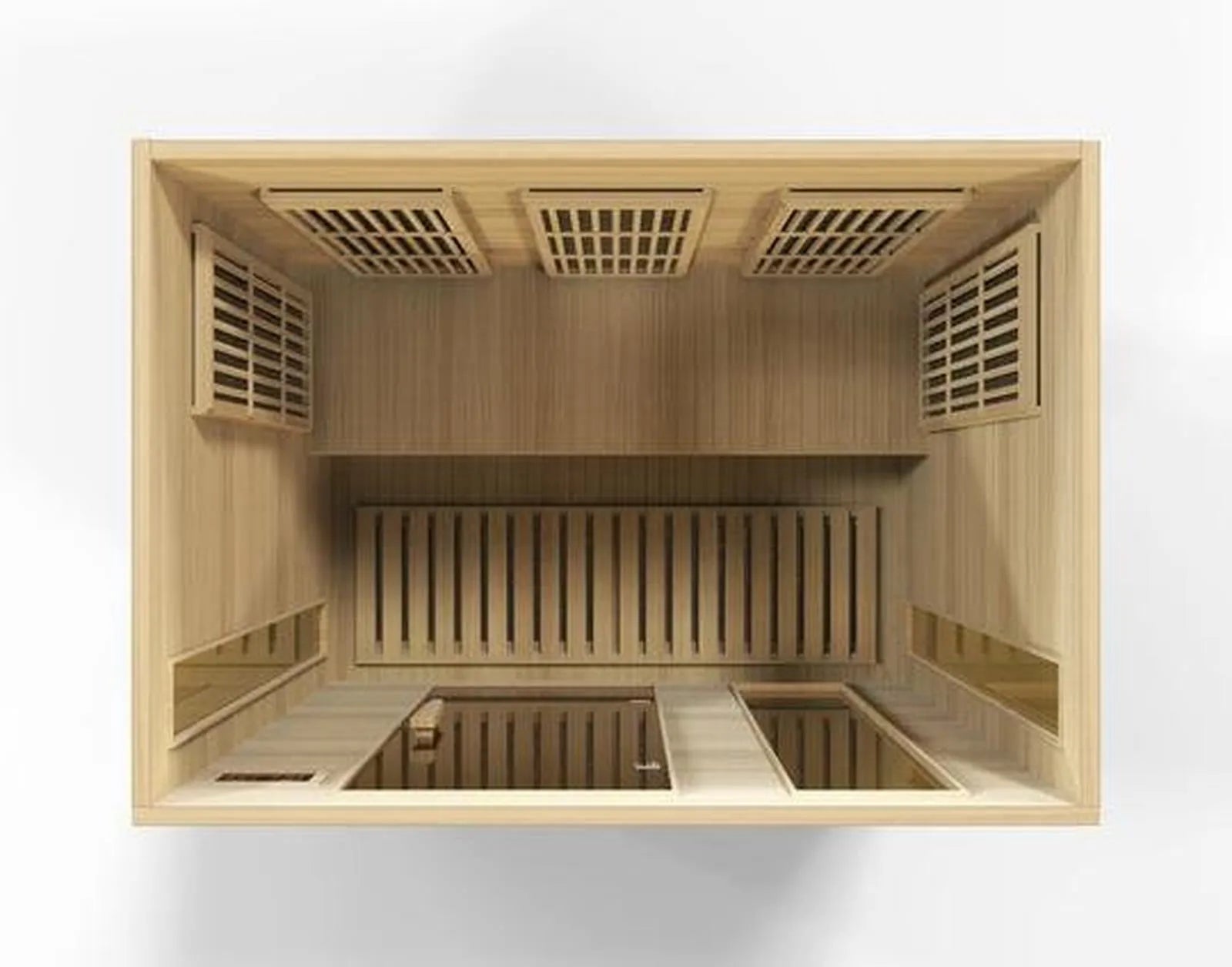 Maxxus 3-Person Near Zero EMF FAR Infrared Sauna by Dynamic