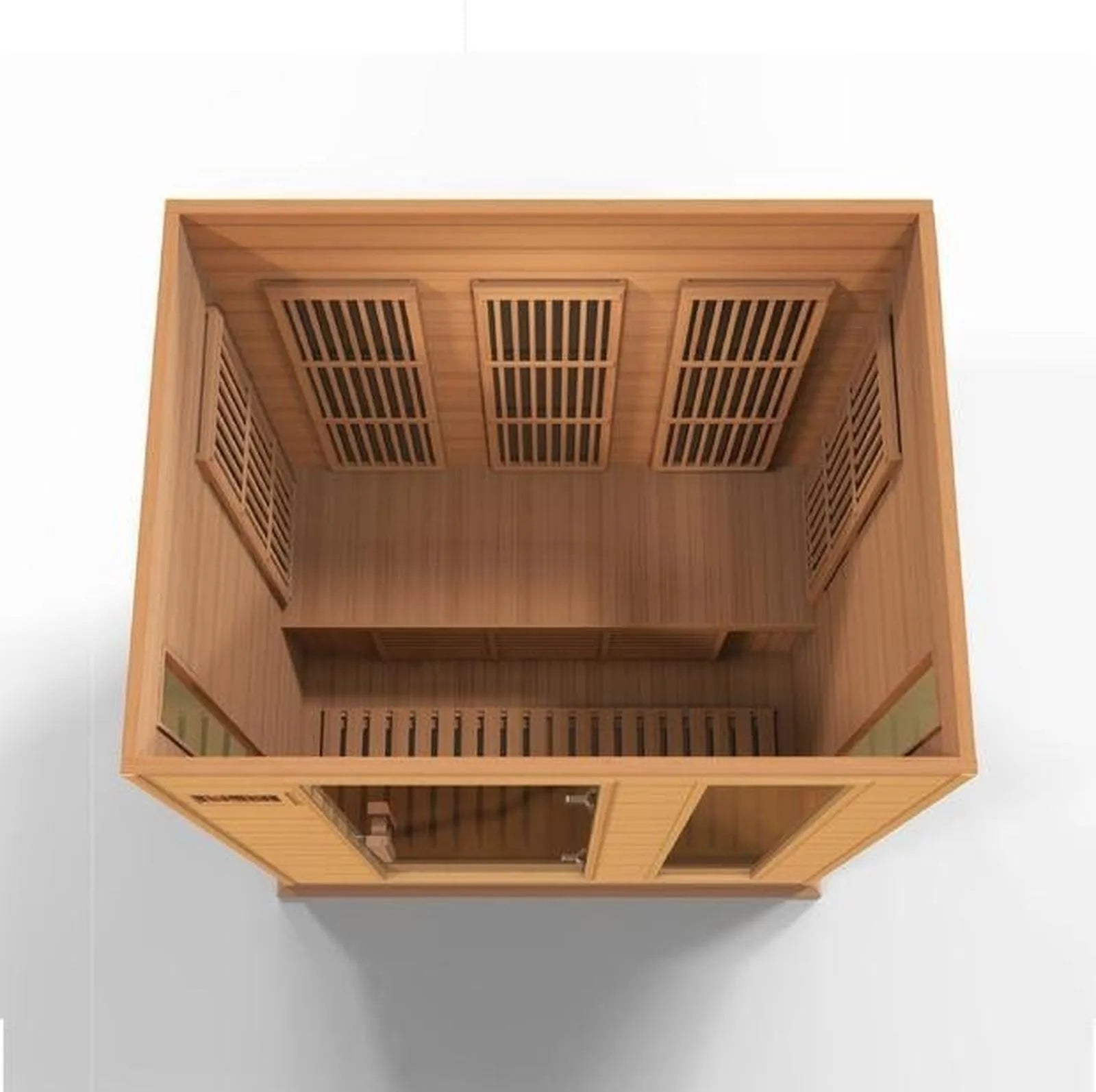 Maxxus 3-Person Near Zero EMF Red Cedar Infrared Sauna by Dynamic