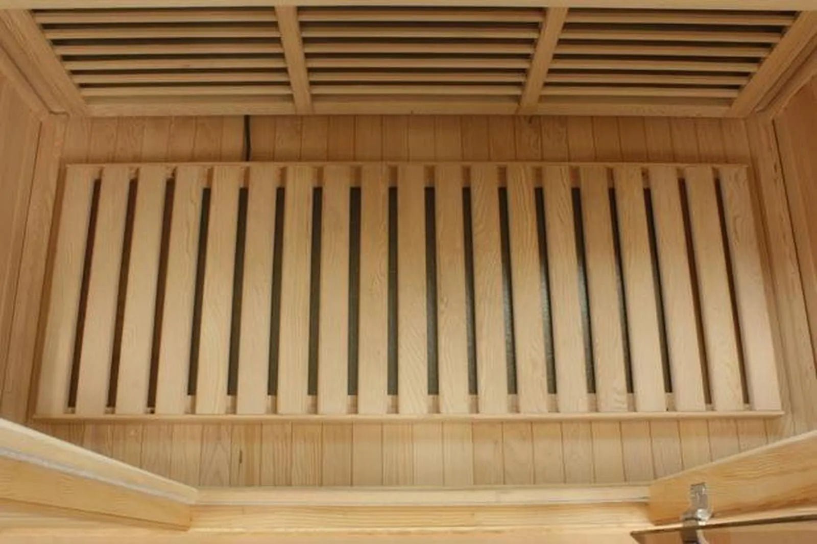 Maxxus Chaumont 3-Person Corner Near Zero EMF Red Cedar Sauna by Dynamic