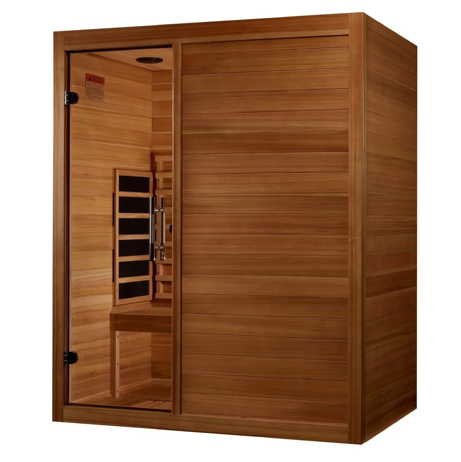 Maxxus S-Line Infrared Sauna Full Spectrum with Pacific Cedar by Dynamic