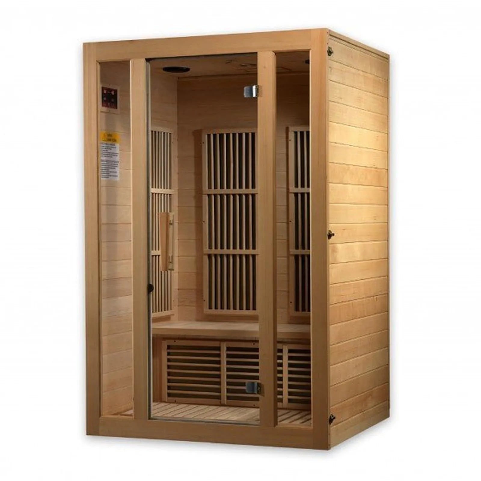 Maxxus Seattle 2-Person Near Zero EMF FAR Infrared Sauna by Dynamic