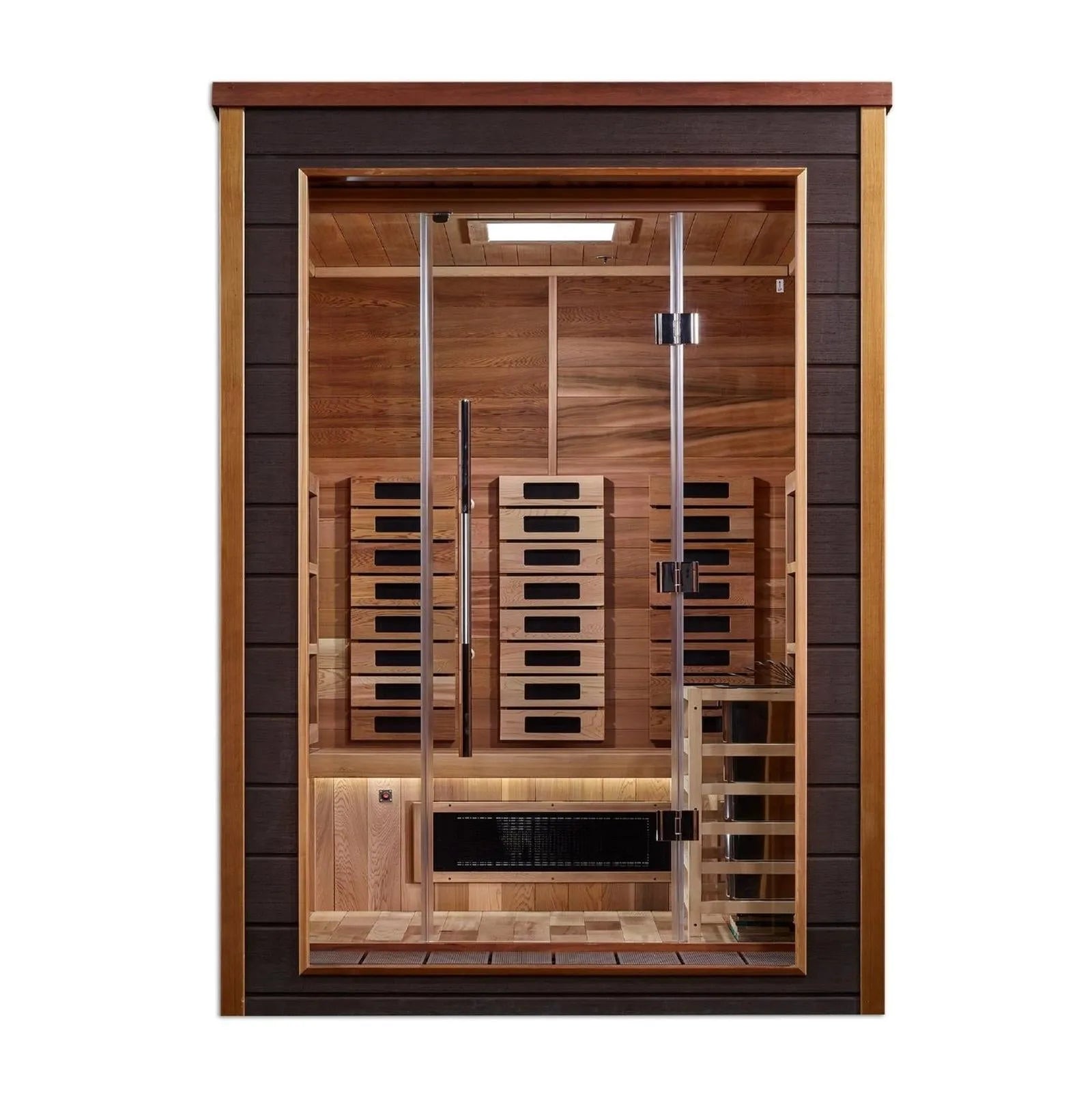 Nora 2-Person Hybrid Indoor/Outdoor Sauna by Dynamic
