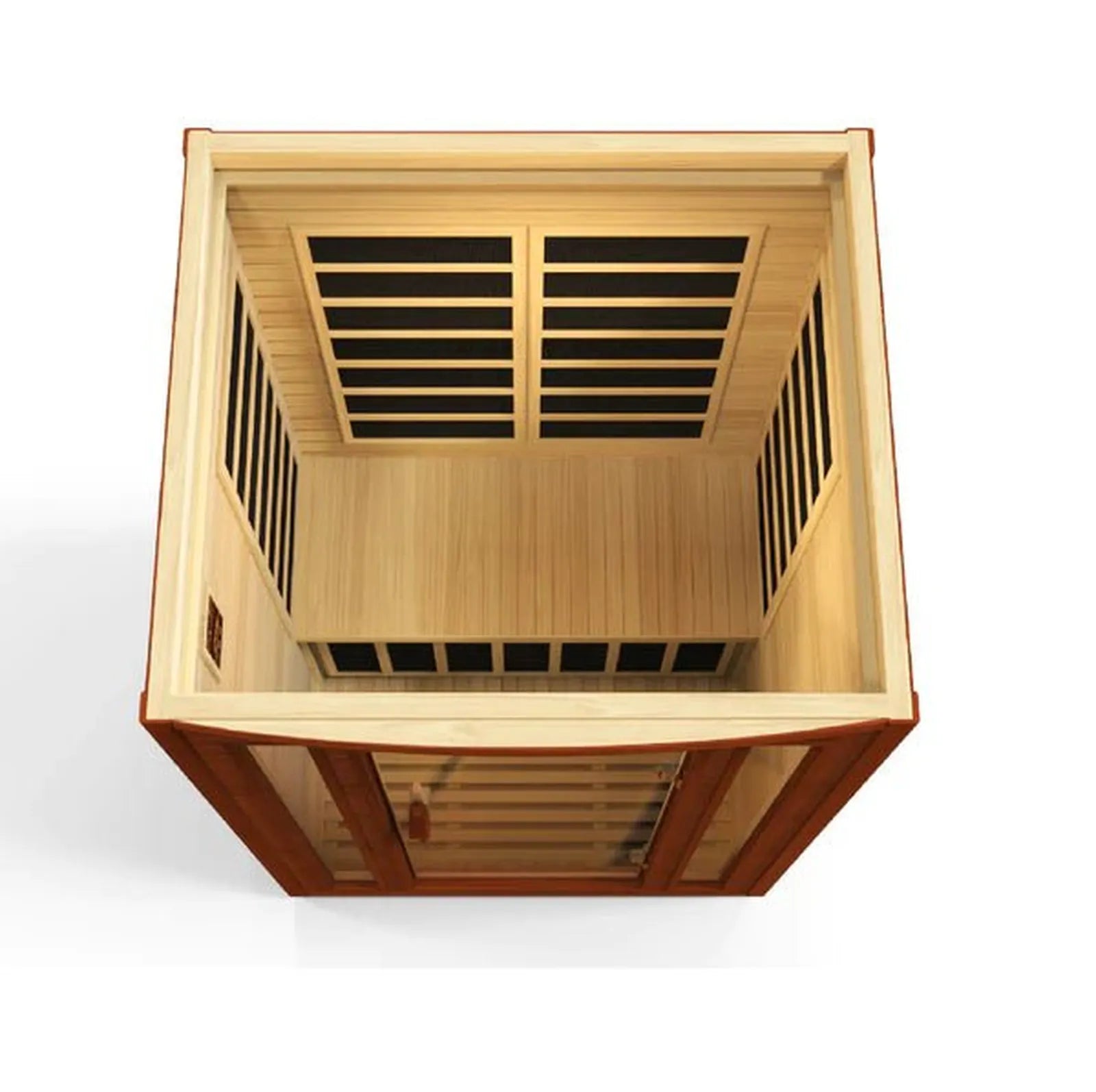 San Marino Elite 2-Person Ultra-Low EMF Infrared Sauna by Dynamic