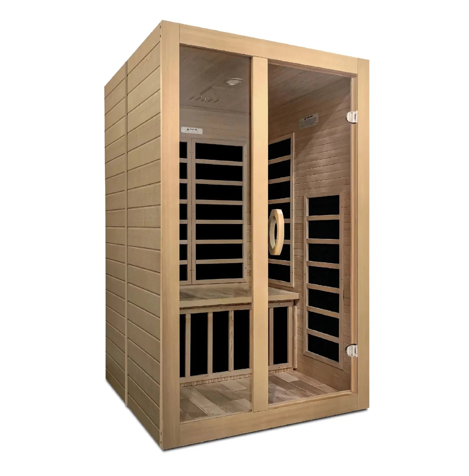 Santiago 2-Person Low EMF Far Infrared Sauna by Dynamic