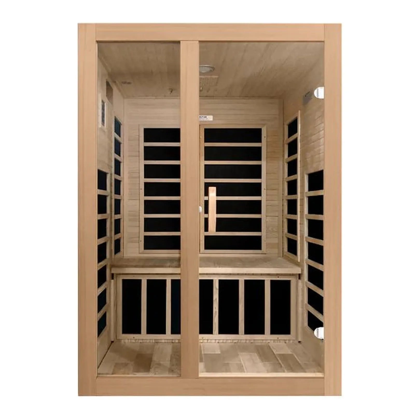 Santiago 2-Person Low EMF Far Infrared Sauna by Dynamic
