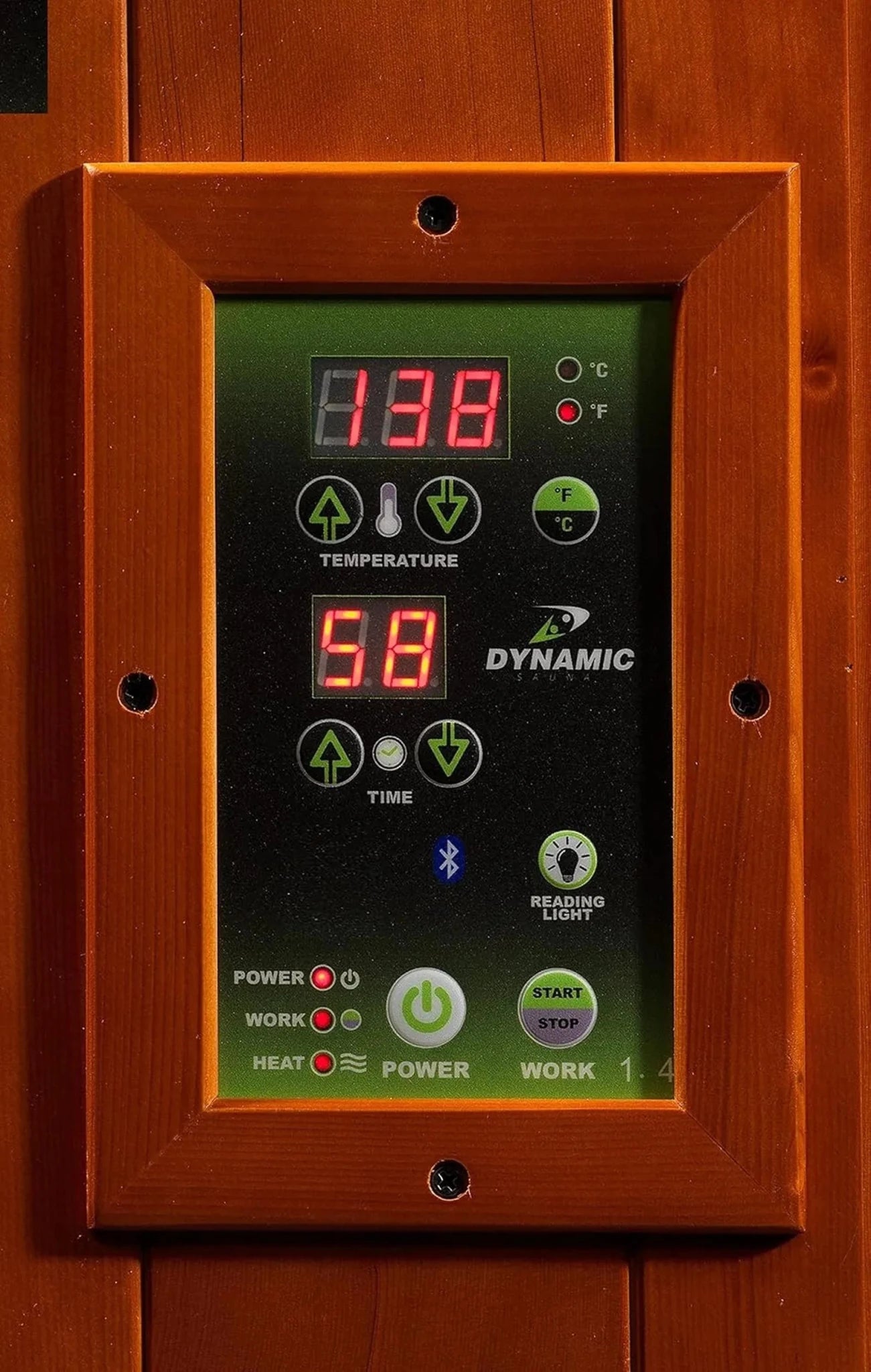 Santiago Elite 2-Person Ultra Low EMF FAR Infrared Sauna by Dynamic
