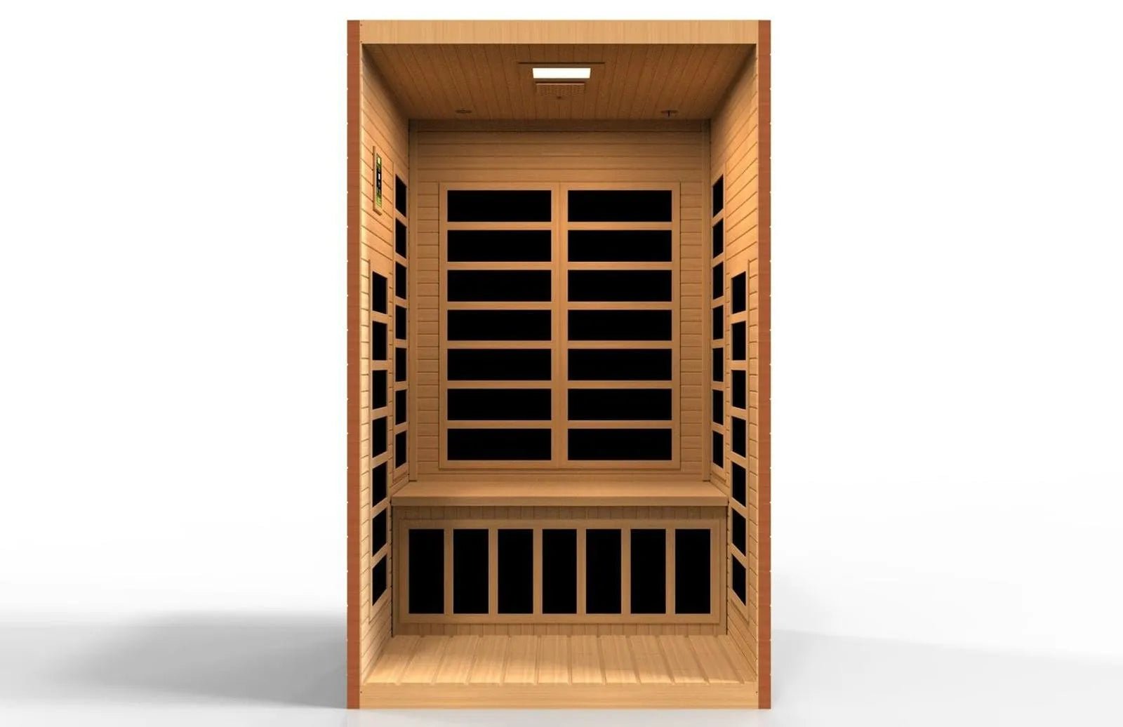Santiago Elite 2-Person Ultra Low EMF FAR Infrared Sauna by Dynamic