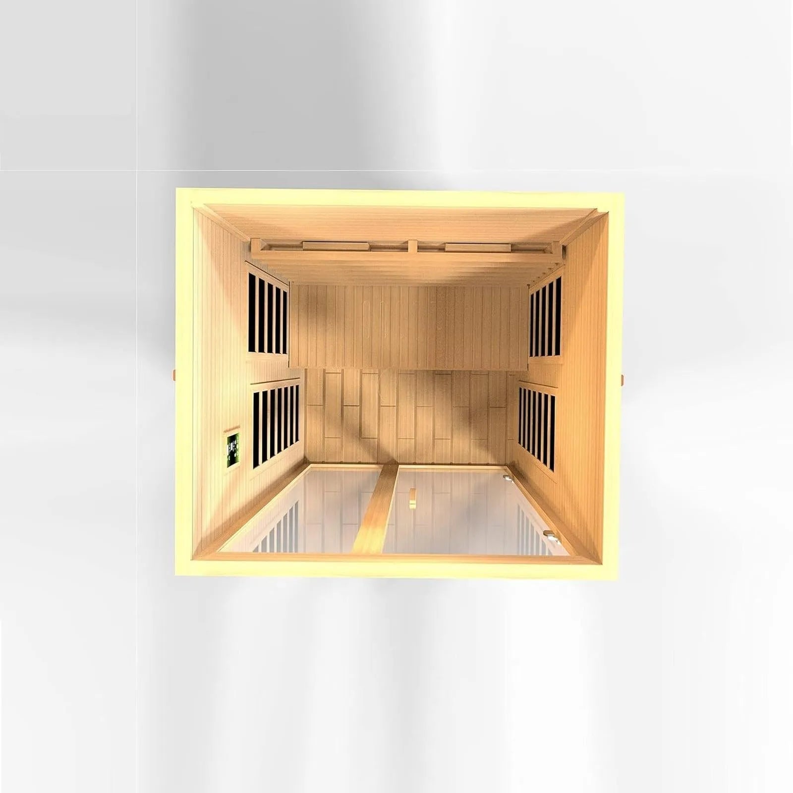 Santiago Elite 2-Person Ultra Low EMF FAR Infrared Sauna by Dynamic