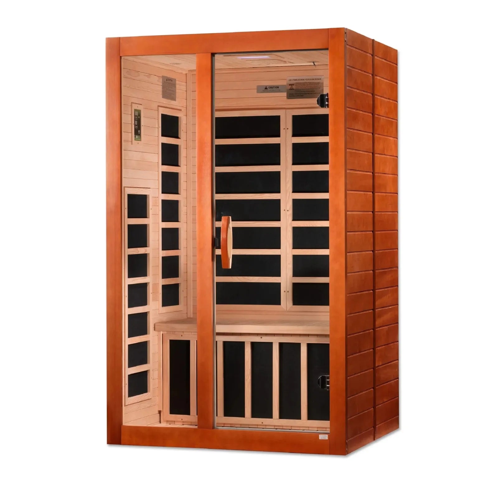 Santiago Elite 2-Person Ultra-Low EMF Infrared Sauna by Dynamic