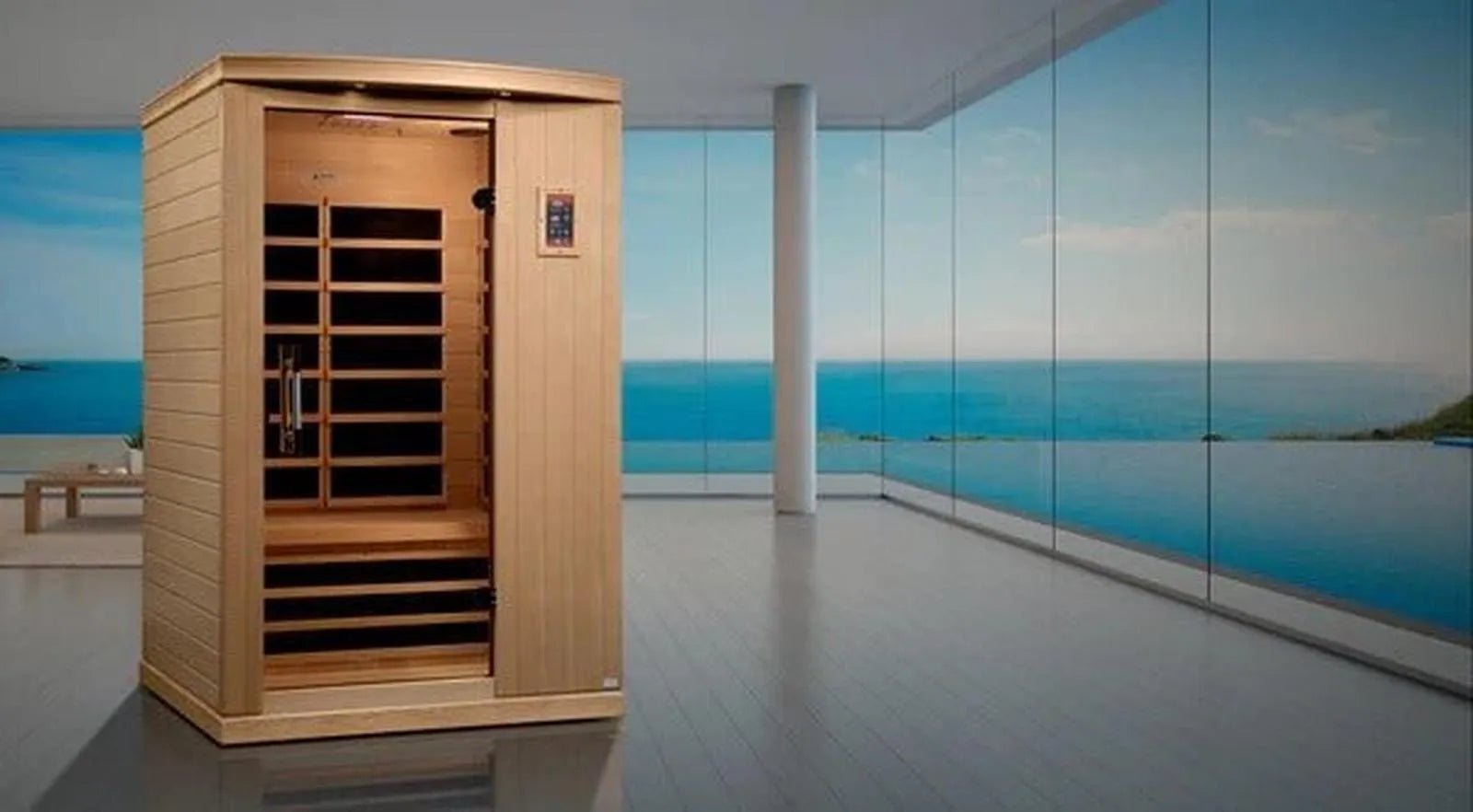 Venice Elite 2-Person Ultra Low EMF FAR Infrared Sauna by Dynamic