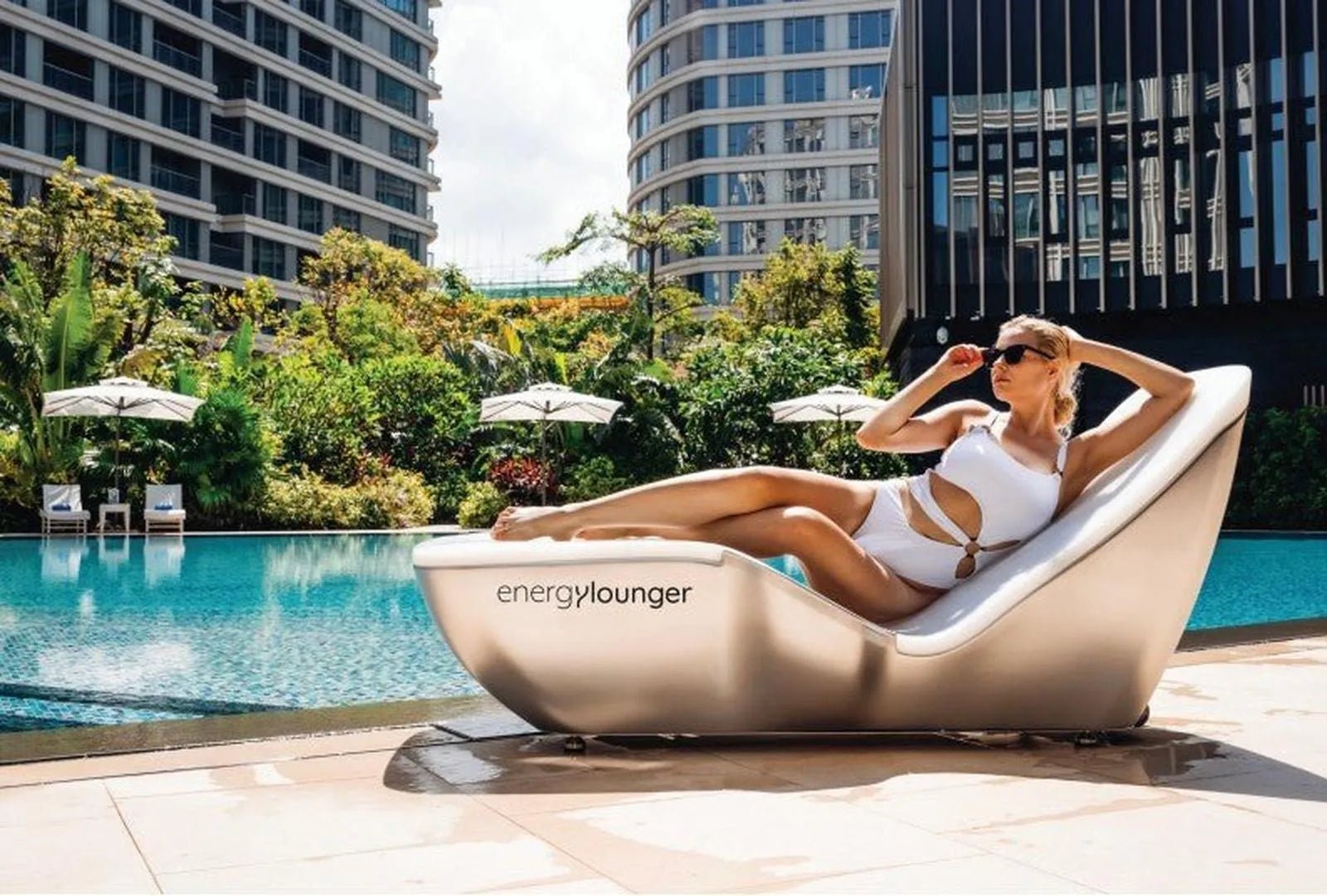 EnergyLounger Full-Body Red Light Therapy Lounger by Energy Lounger