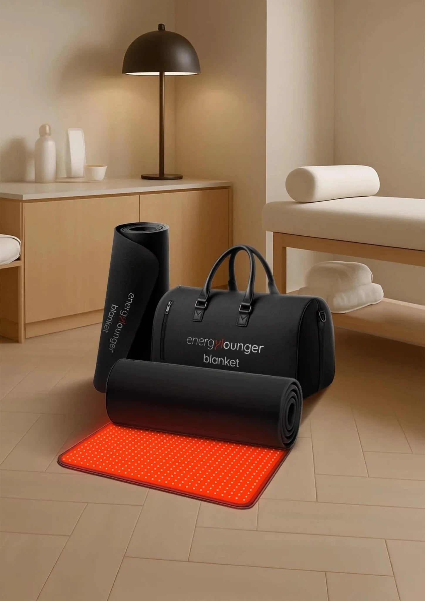 EnergyLounger Red & Near-Infrared Light Therapy Blanket by Energy Lounger