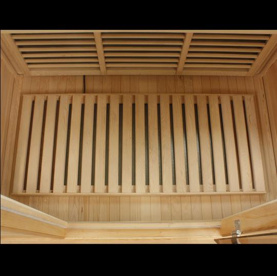 Maxxus FAR Infrared Sauna Near Zero EMF with Hemlock Wood