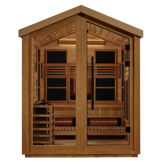 Loviisa 3-Person Outdoor Hybrid Sauna