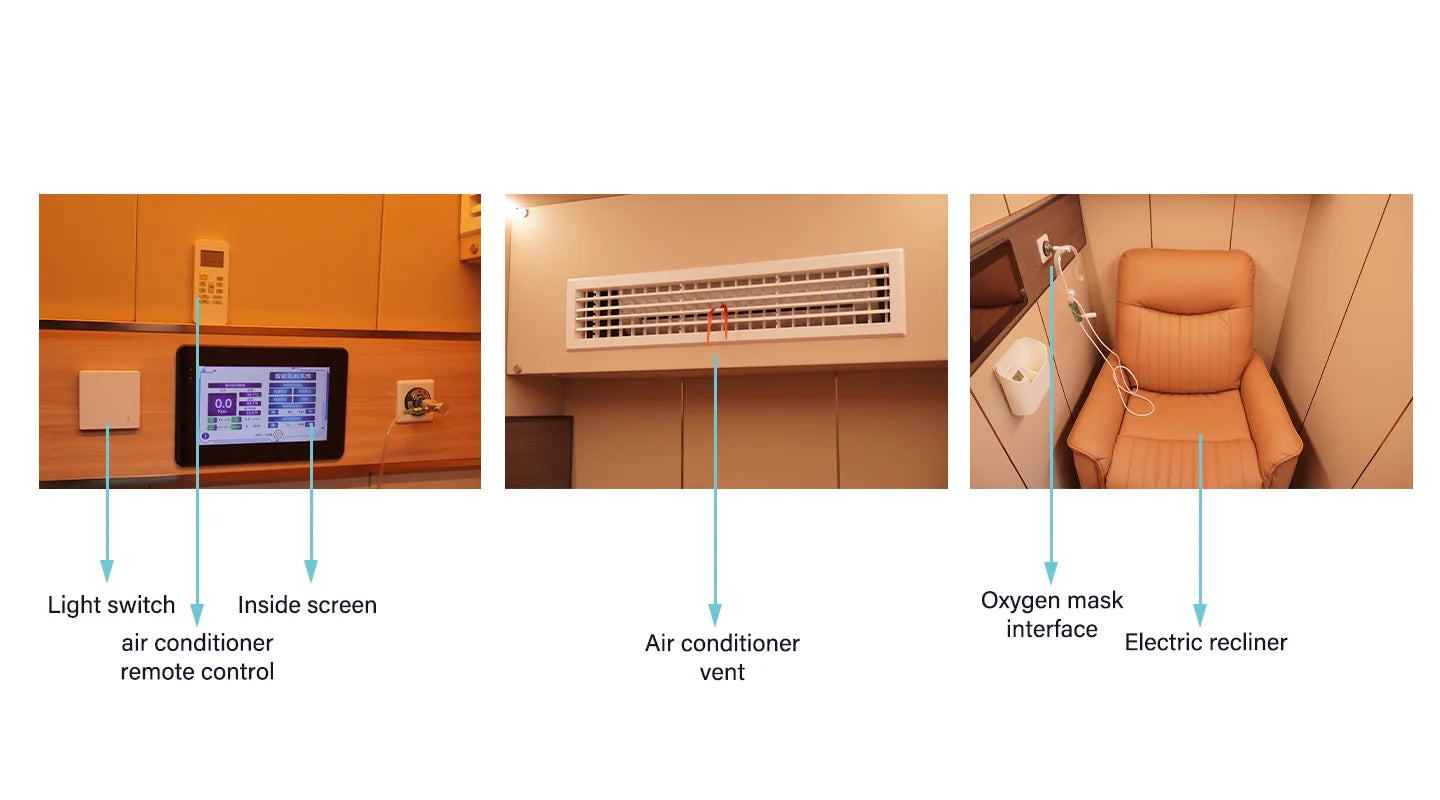 Luxurious Monoplace Hard Shell Hyperbaric Chamber-CY6