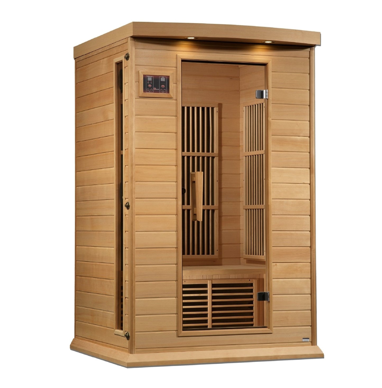 Maxxus FAR Infrared Sauna Near Zero EMF with Hemlock Wood