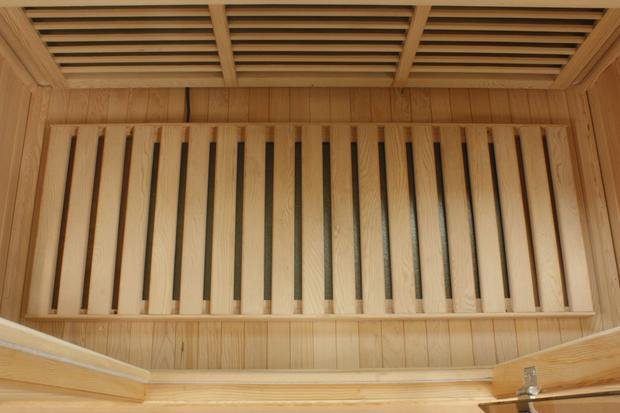 Maxxus Chaumont 3-Person Corner Near Zero EMF Red Cedar Sauna