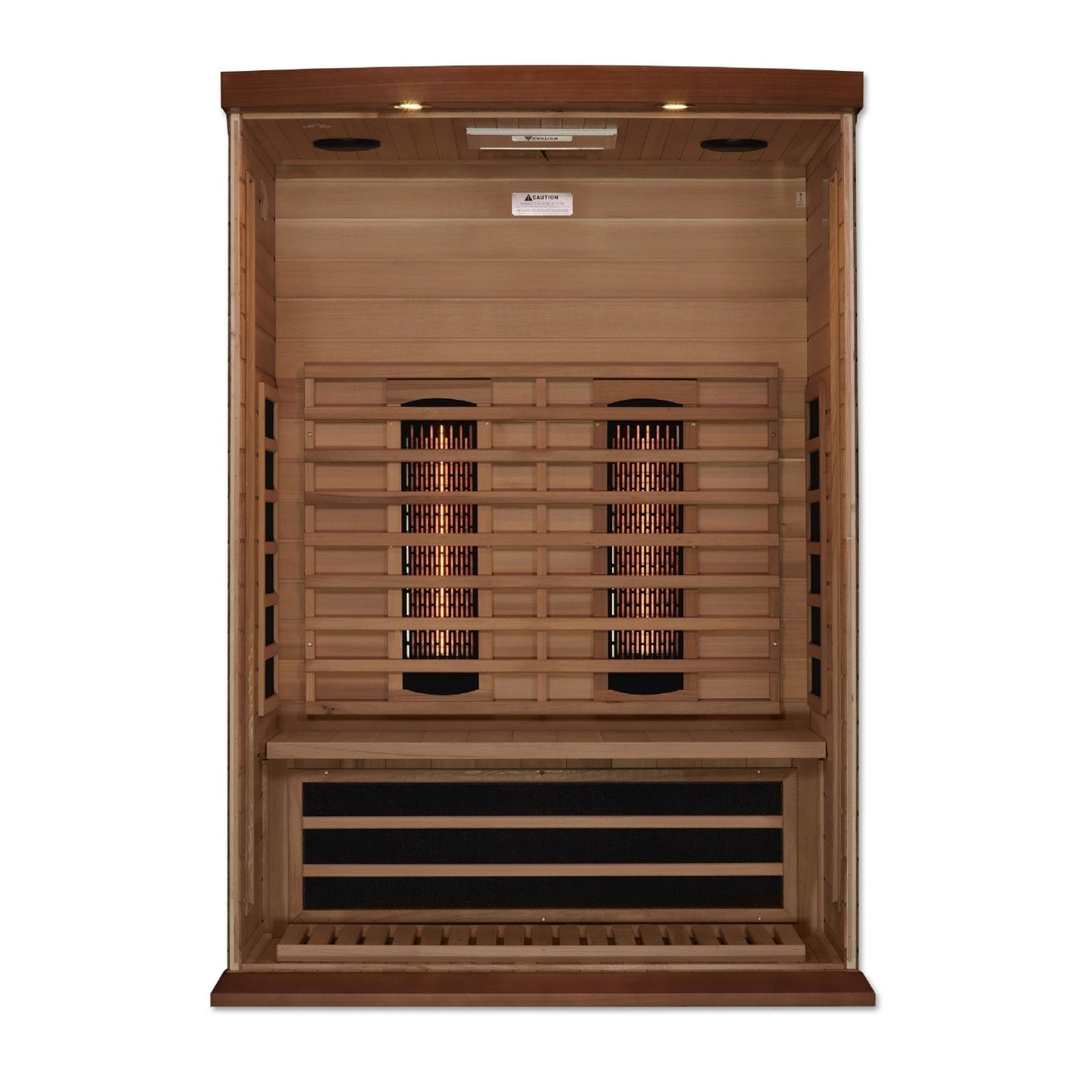 Maxxus Full Spectrum FAR Infrared Sauna Near Zero EMF • Red Cedar • 2-Person