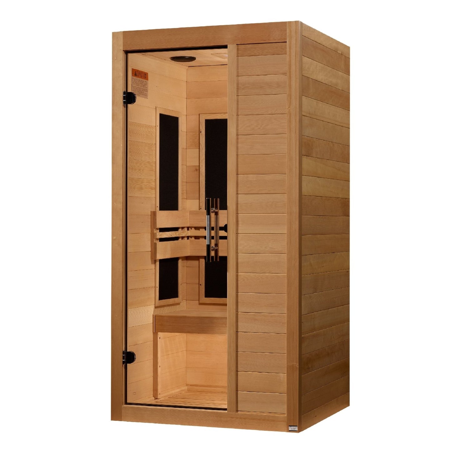 Maxxus S-Line Infrared Sauna Ultra Low EMF with Canadian Hemlock