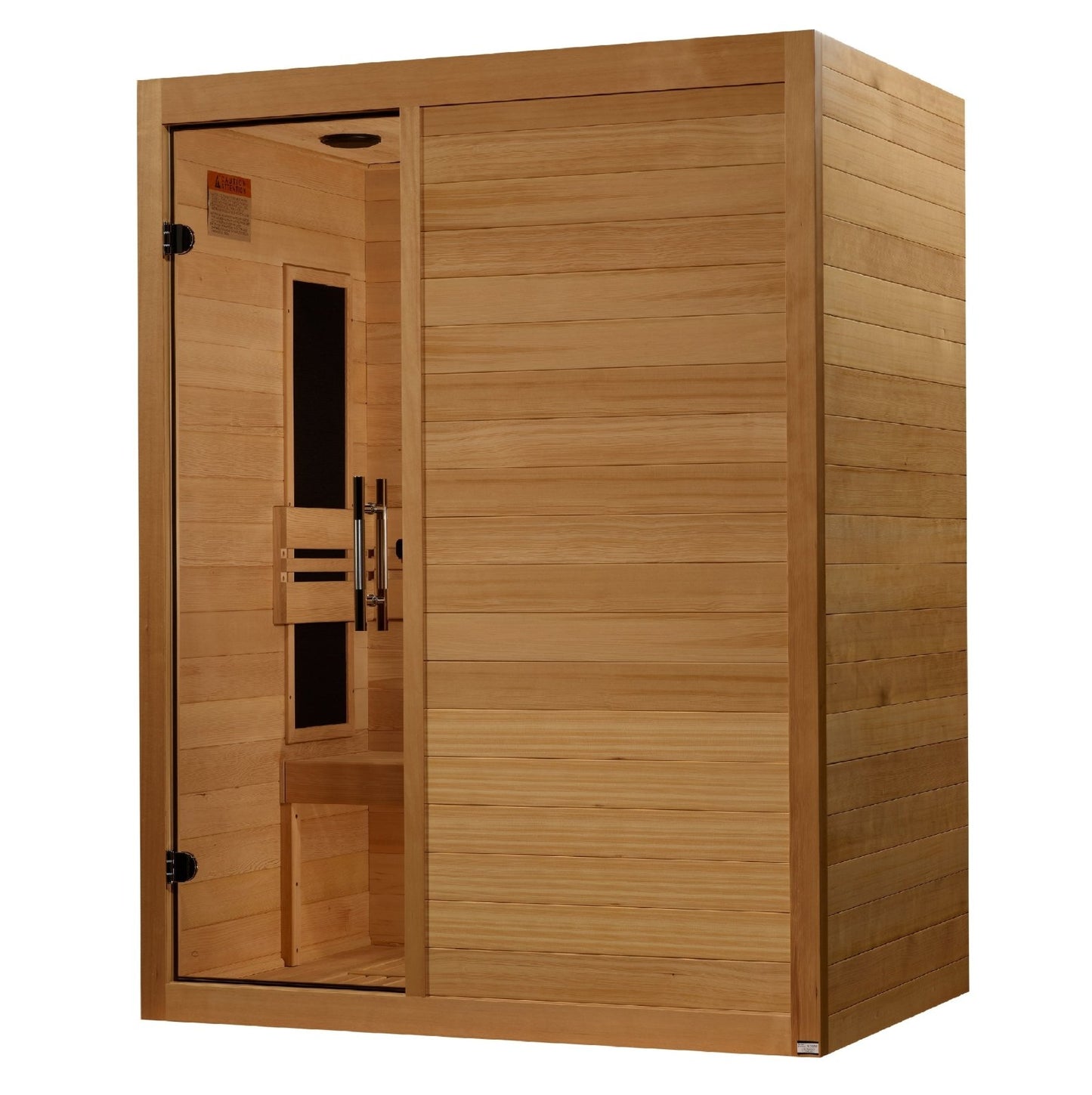 Maxxus S-Line Infrared Sauna Ultra Low EMF with Canadian Hemlock