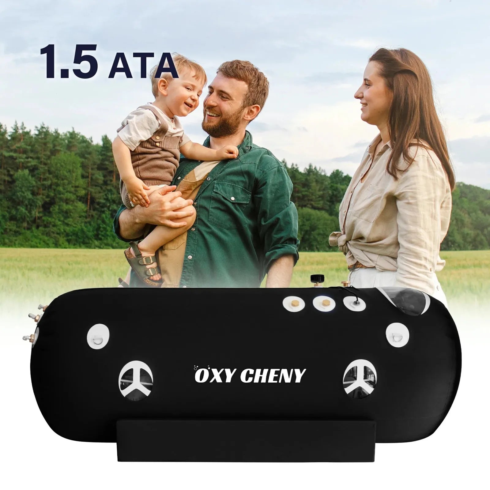 Lying Portable Hyperbaric Chamber-CY8 by OxyCheny