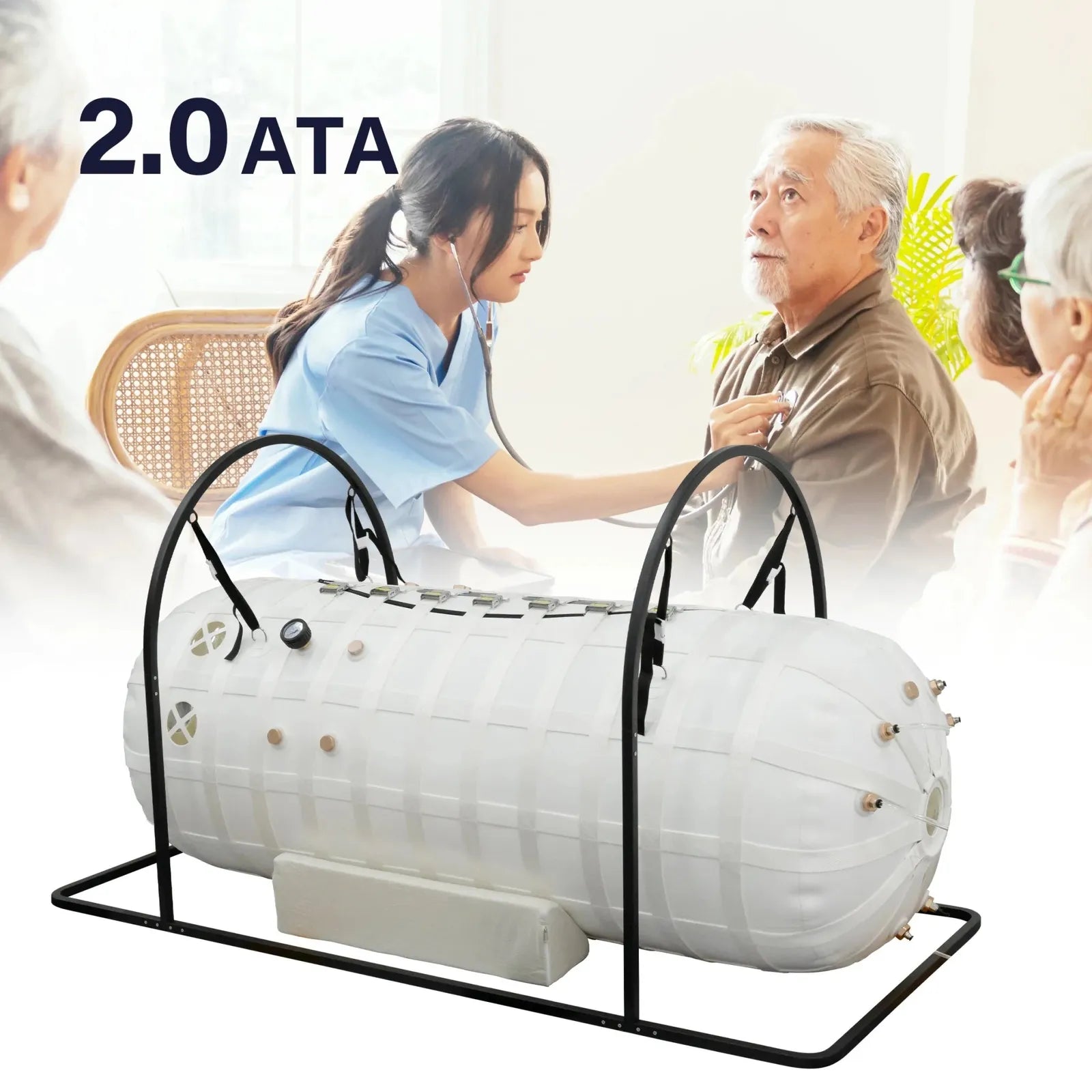 Lying Portable Hyperbaric Chamber-CY8A by OxyCheny