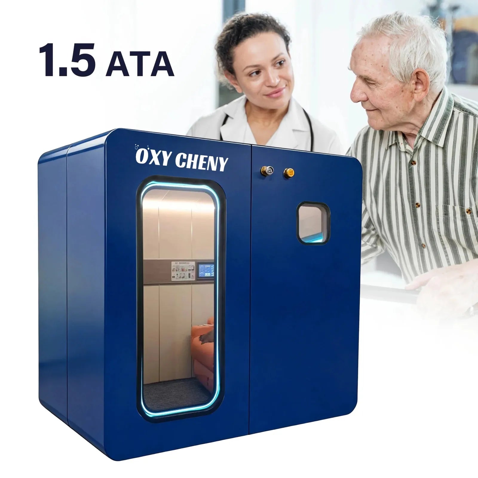 OxyCheny CY6 Monoplace Hard Shell Hyperbaric Chamber by OxyCheny
