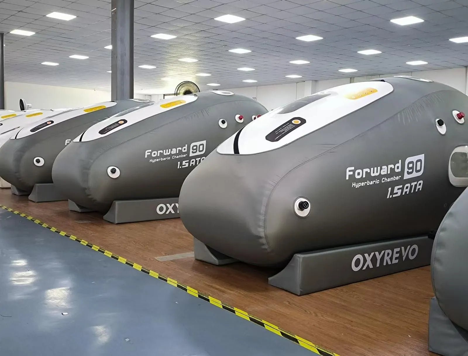 OxyRevo Soft Hyperbaric Forward 90 Oxygen Chambers by OxyRevo