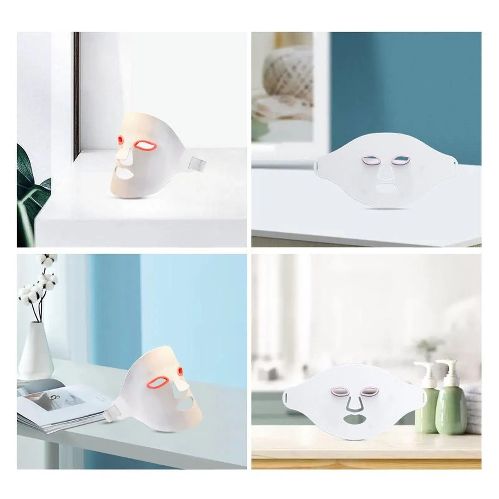 E49 Multi-Wavelength Light Therapy Mask by Reddotled