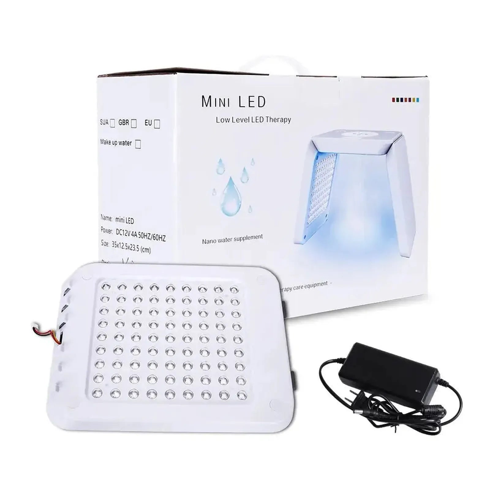 Multi-Color LED Face Light Therapy Device by Reddotled