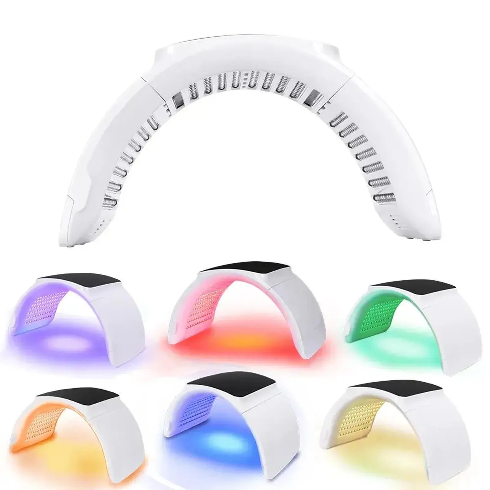 Multi-Color LED Face & Neck Light Therapy Instrument by Reddotled